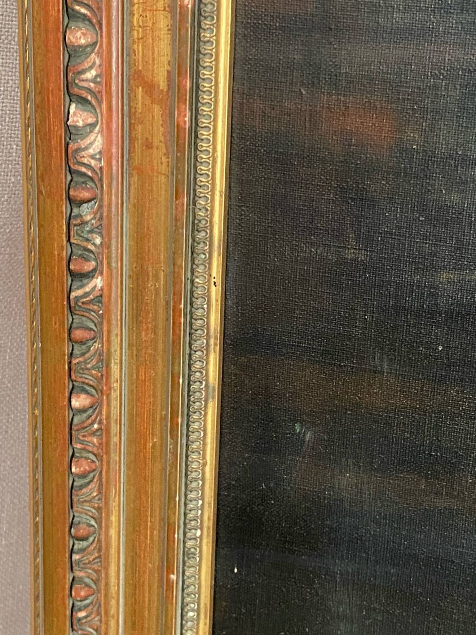 Oil on canvas, still life, framed, large format, Gaultier M