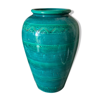 Green Moroccan vase