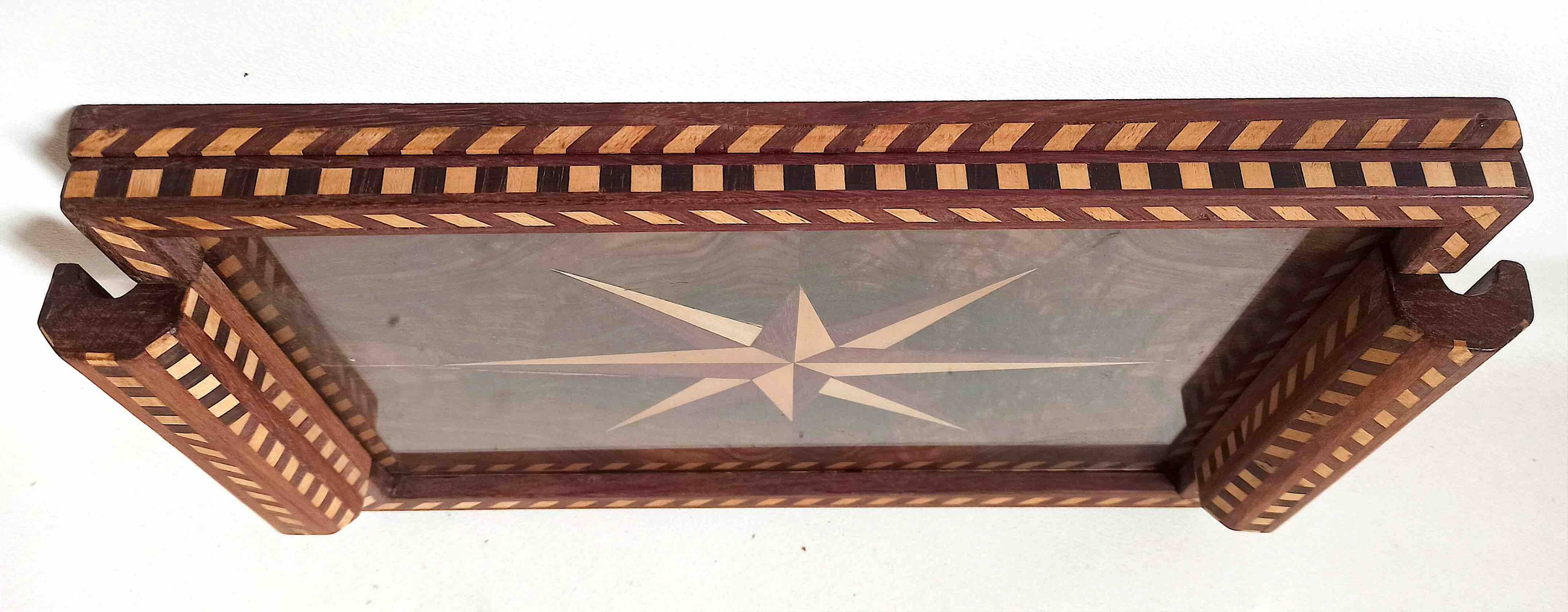 Art Deco marquetry tray
