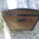 Old travel trunk