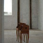 Modern Danish, An Elegant Pair of Walnut Bedside Tables, 1940s