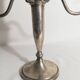 Silver-plated chandelier