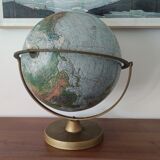 Globe with relief