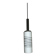 Italian opaline milk glass pendant with overlay, 1960s