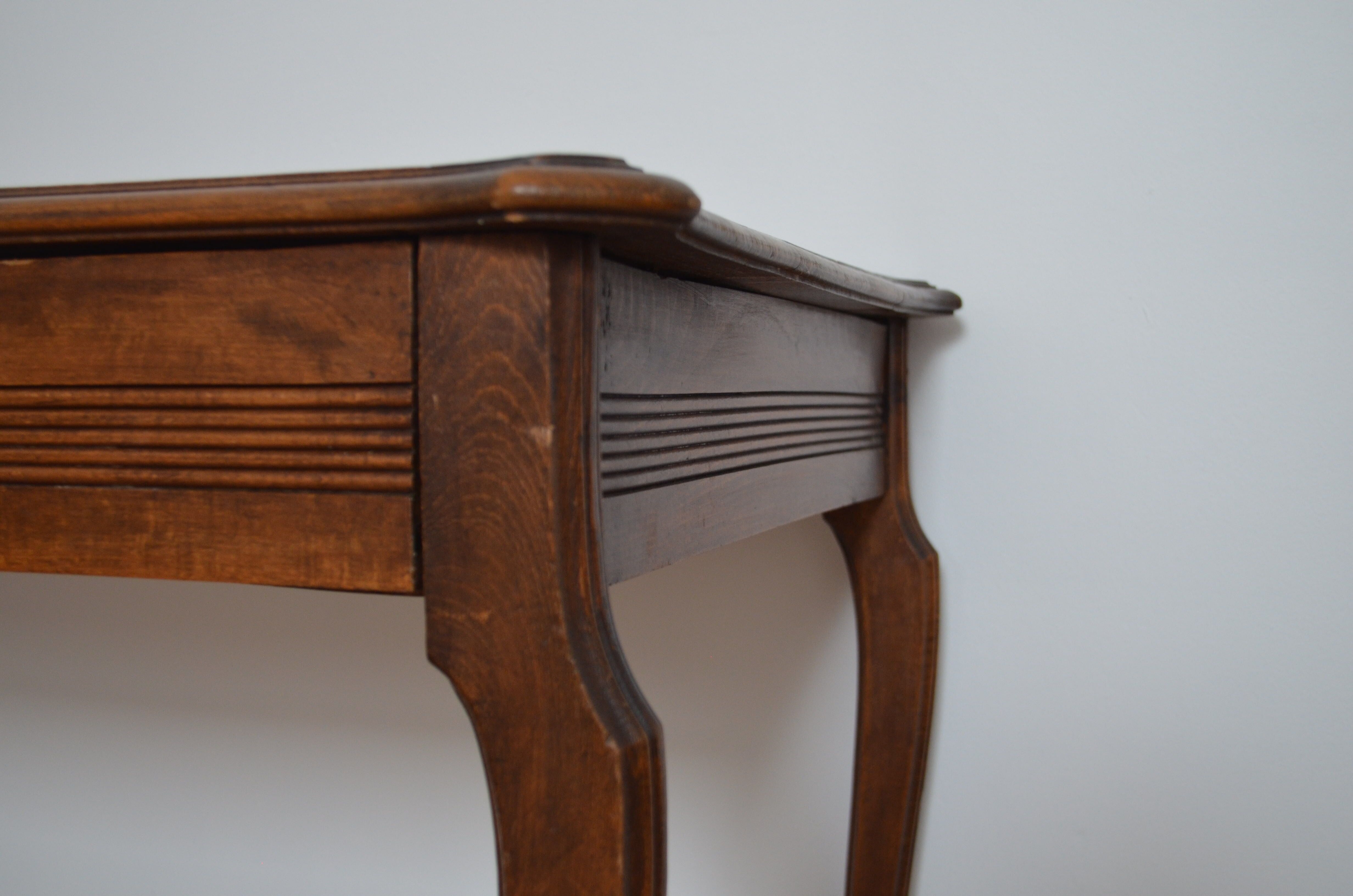 Side table clean oak