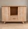Buffet type scandinave pieds compas