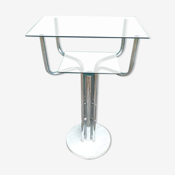 Console table vintage 1960/1970 chrome