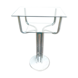 Console table vintage 1960/1970 chrome