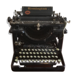 Old remington typewriter