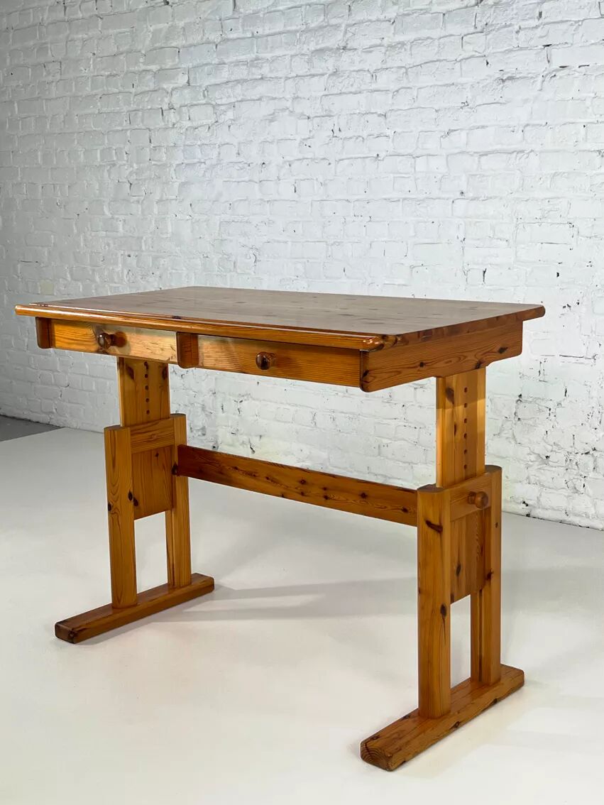 Bureau modulable et inclinable en bois
