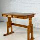 Bureau modulable et inclinable en bois