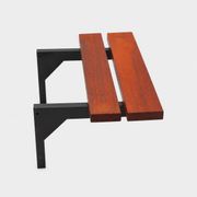 Vintage facade bench from the 1960s – set of 2