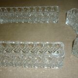 Antique crystal runner or centerpiece
