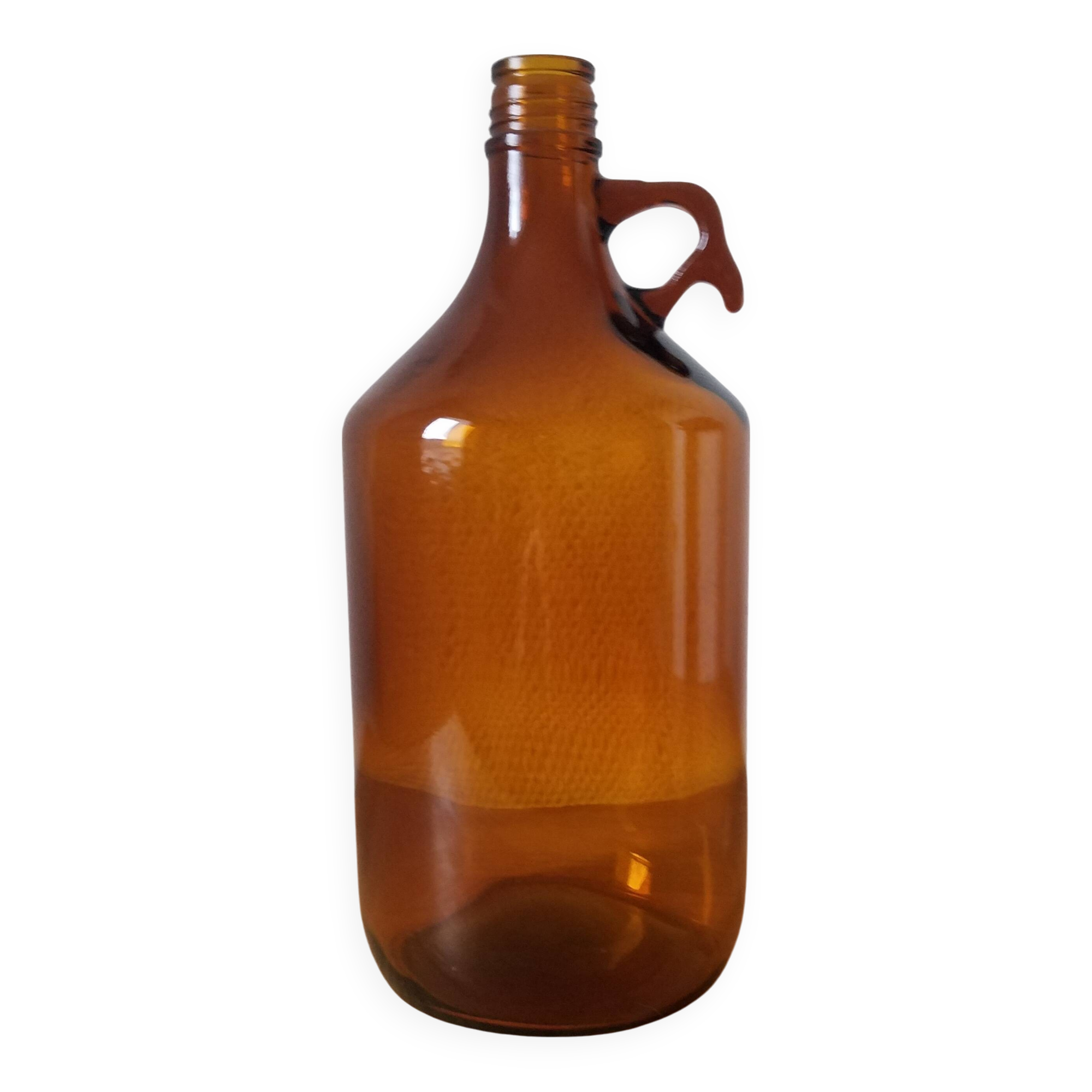 Vintage amber carboy