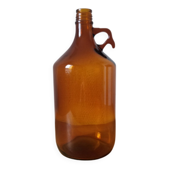 Bonbonne ambrée vintage