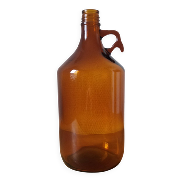 Bonbonne ambrée vintage