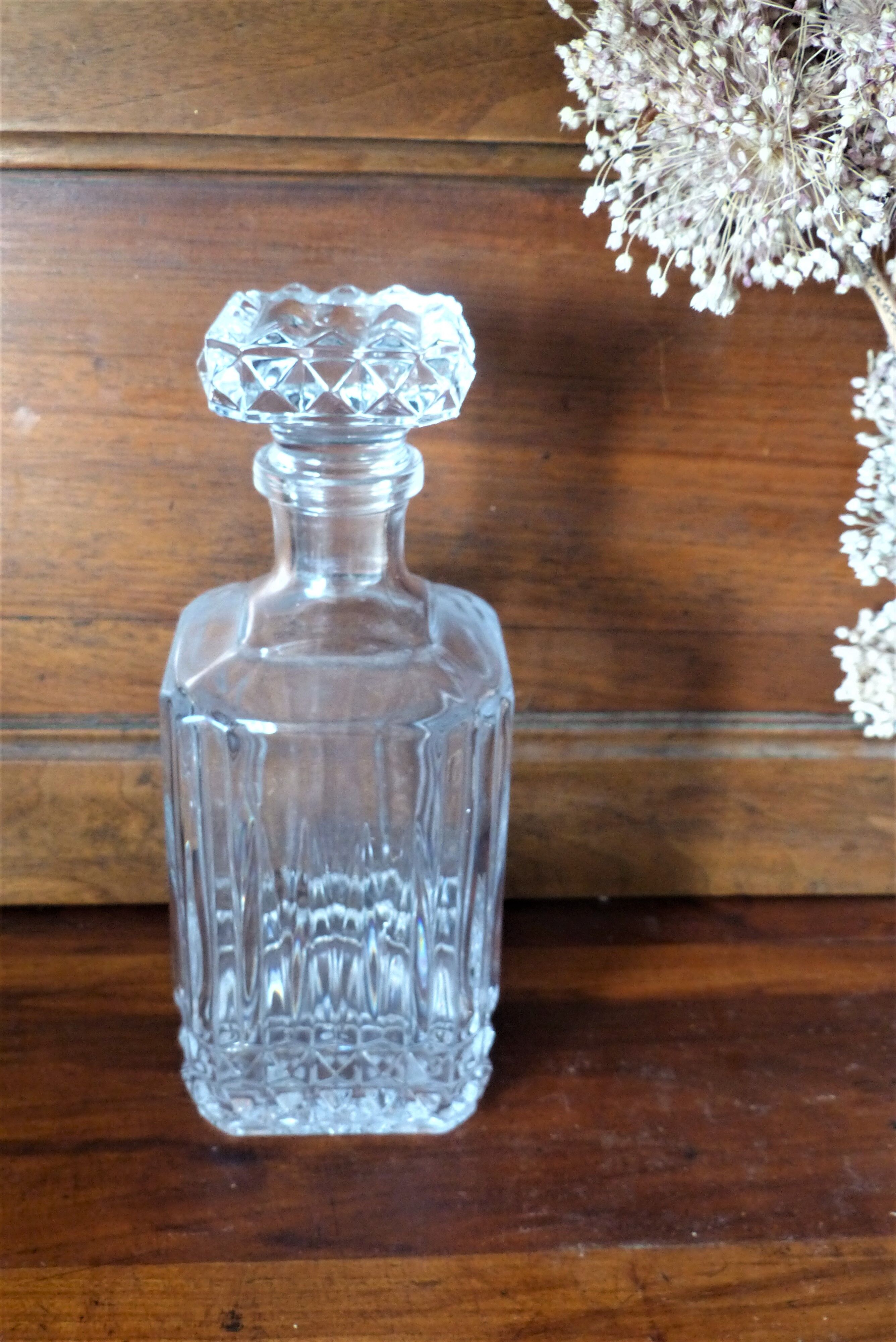Crystal whisky carafe