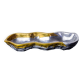 Brutalist pocket emptier by Art3, bronze and aluminum 1970, Spain