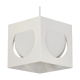 Metal pendant light 61-193 by Shogo Suzuki for Stockmann Orno. Finland 1970s