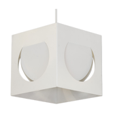 Metal pendant light 61-193 by Shogo Suzuki for Stockmann Orno. Finland 1970s