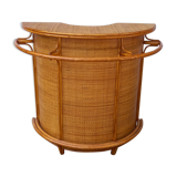 Bamboo bar and braided straw