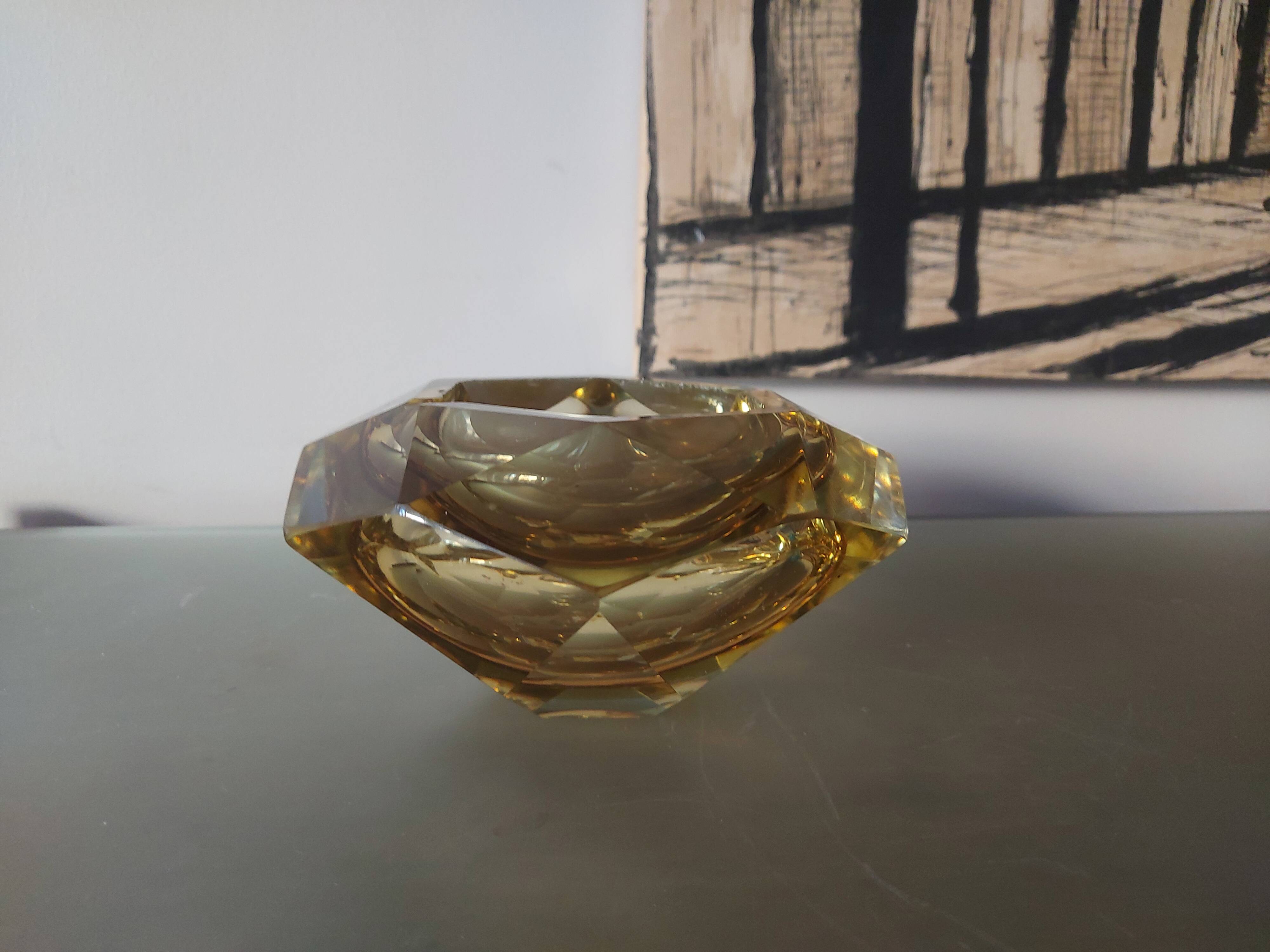 Design glass ashtray