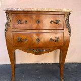 Curved chest of drawers louis XV