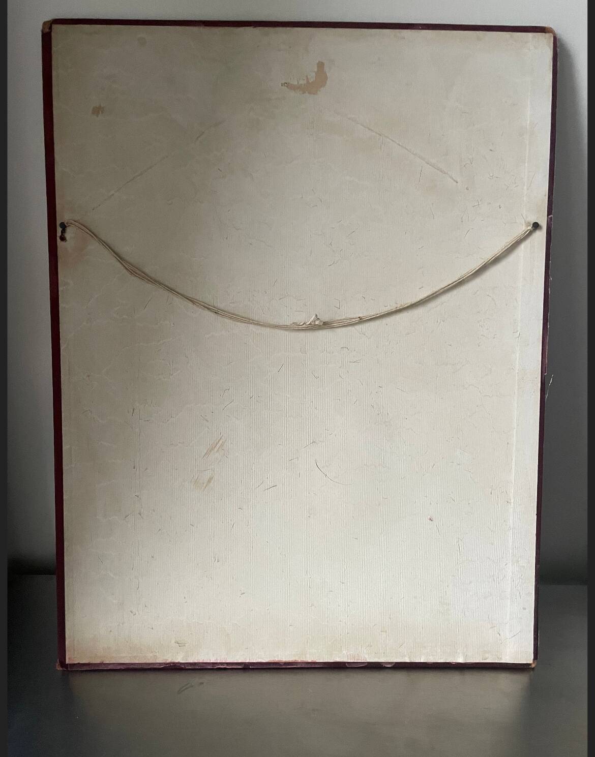 Antique  1881 Carved on solid wood Panel  Relief
