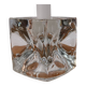 Bohemian crystal candle holder Rudolf Jurnikl for Rudolfova 60'S