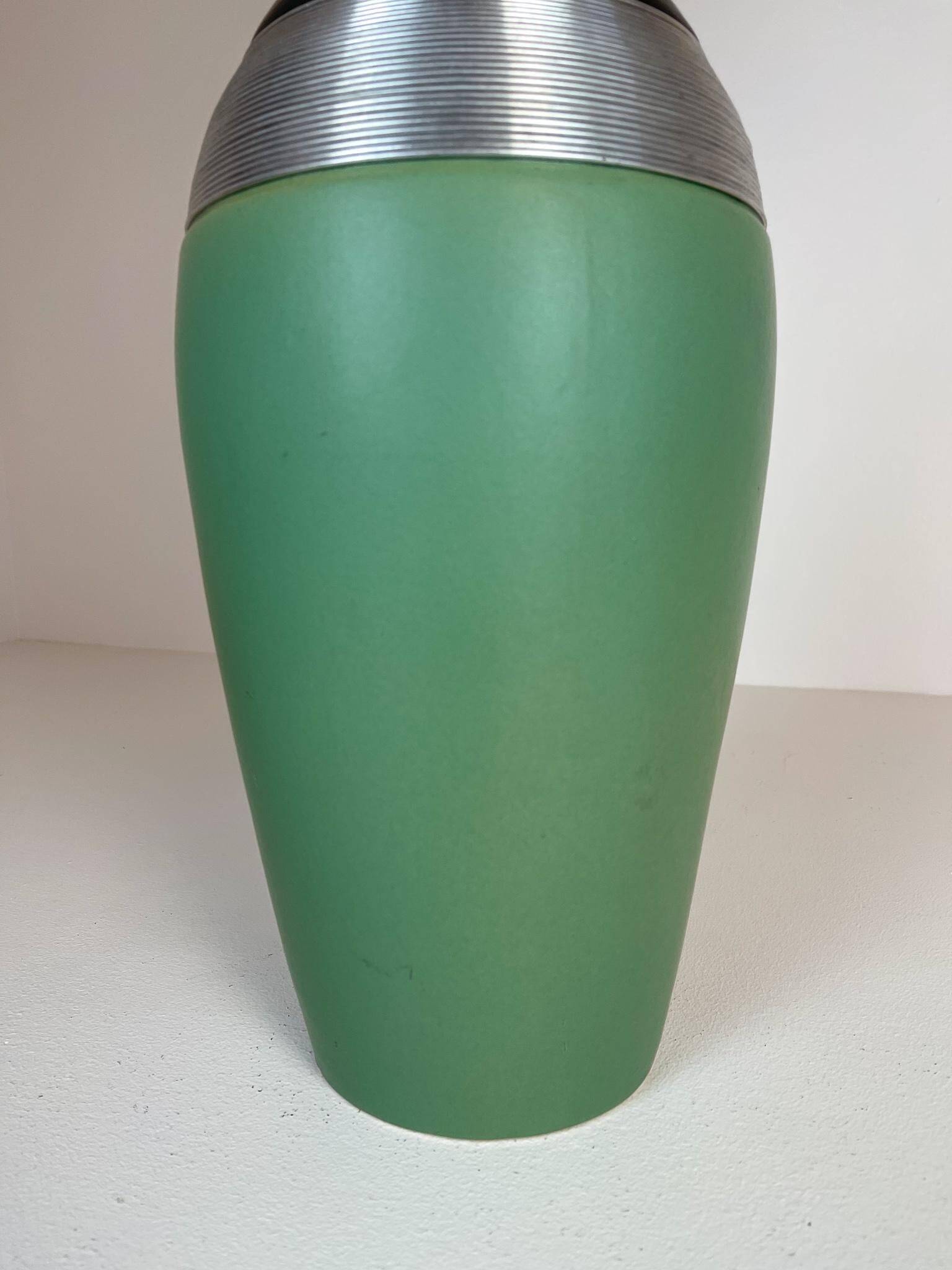 Large Art Deco style pedestal vase, Sweden, 1970s