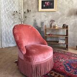 Fauteuil crapaud XIXeme