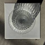 Vintage glass decanter in hot air balloon style H31 D18