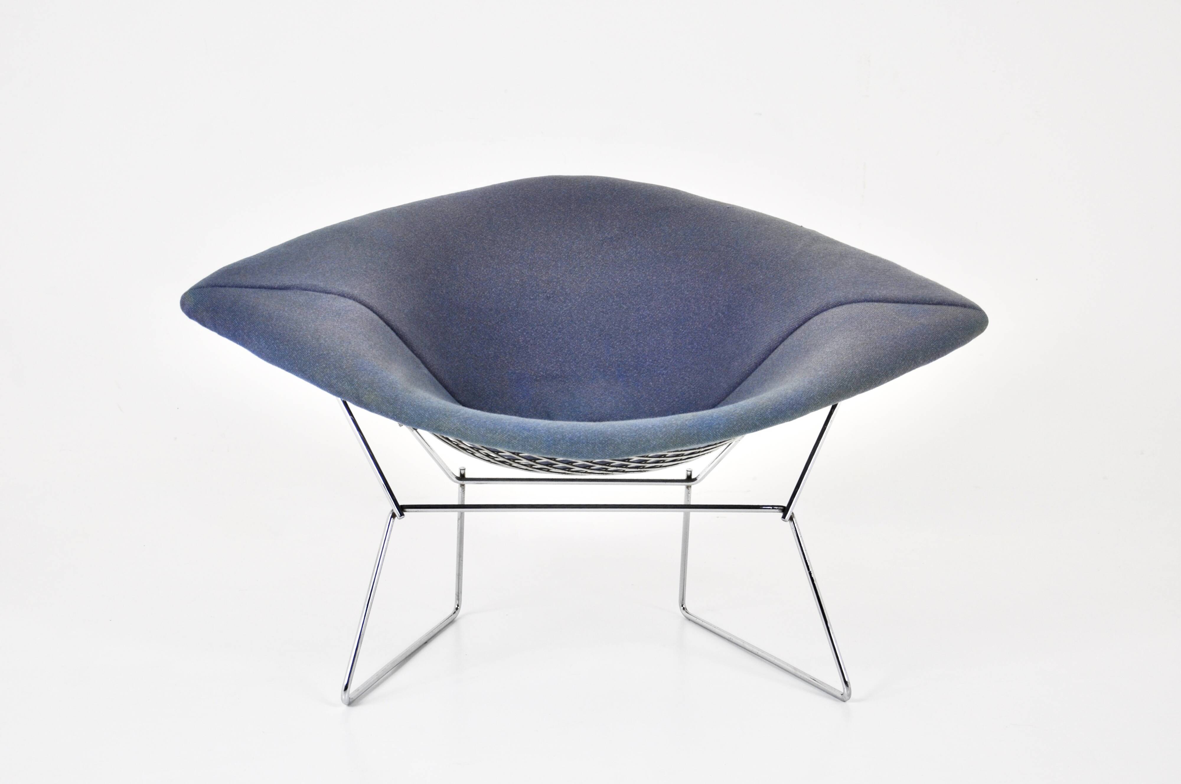 Large Diamond armchair by Harry Bertoia for Knoll, 1970s