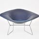 Large Diamond armchair by Harry Bertoia for Knoll, 1970s