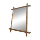 Bamboo wood mirror