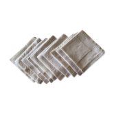 Set de 10 serviettes