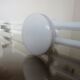 White metal coat holder in 70s