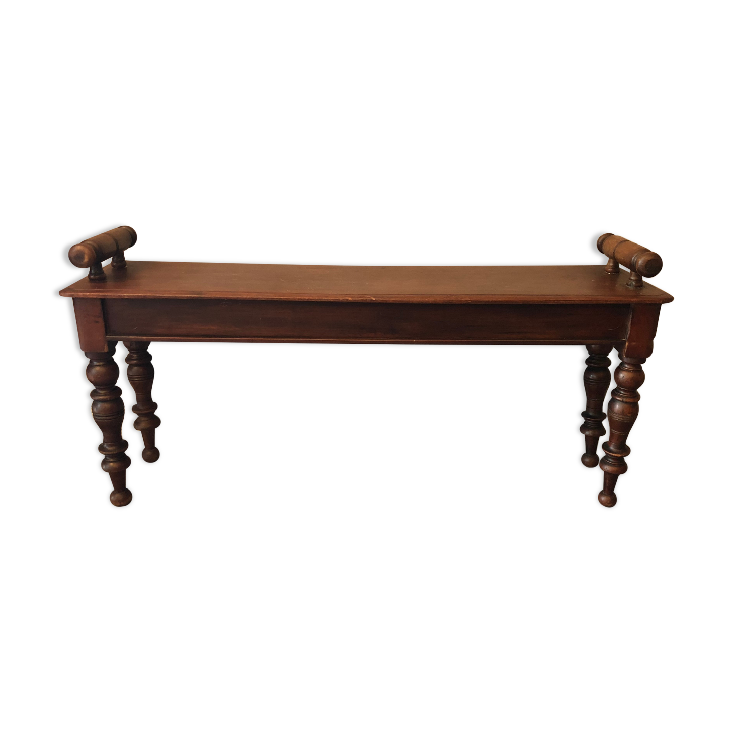Solid oak bench 96 cm