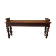 Solid oak bench 96 cm
