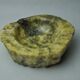 Yellow alabaster ashtray by Romano Bianchi, Italy, 1970