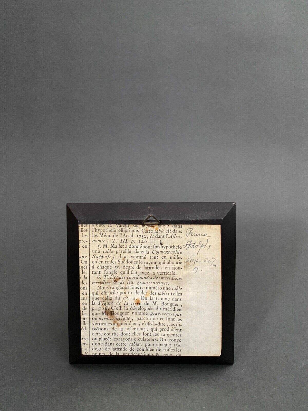 Miniature signed Hil hand painted mid-20th century Prince Adolphe