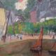 Painting by trouville normandie