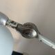 Vintage 1950s architect's reading lamp Jumo GS2 grey mouse - 70 cm