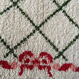 Pure wool vintage carpet