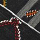 8x11 Black Gray Oversize Kilim Rug, 235x337Cm
