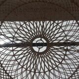 XXL rattan pendant light Natural rattan light
