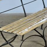 Folding bench, circa 1900
