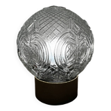 Pressed glass globe from the 60s