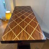 Art deco foot console in "S"
