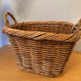 Old rattan basket